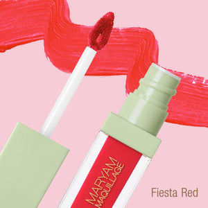Pixi + Maryam Maquillage MatteLast Liquid Lip Fiesta Red swatch